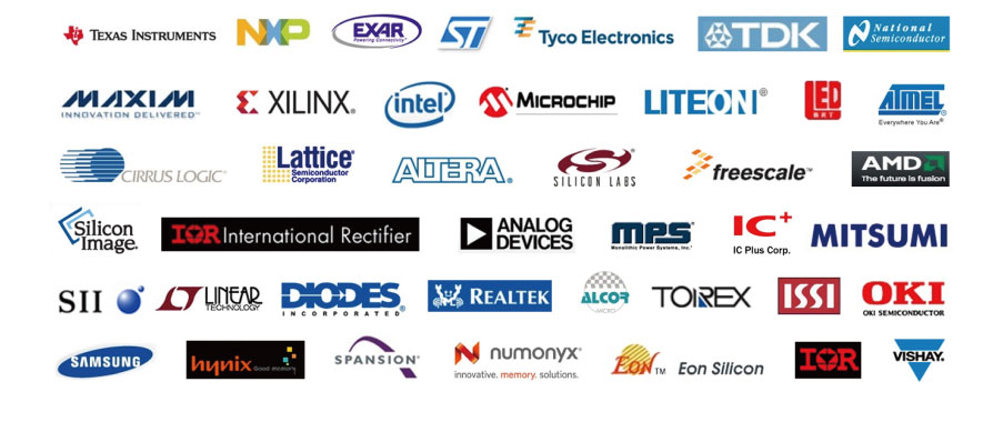 TEXAS INSTRUMENTS, NXP, EXAR, ST, Tyco Electronics, TDK, National Semiconductor �� �ټ�